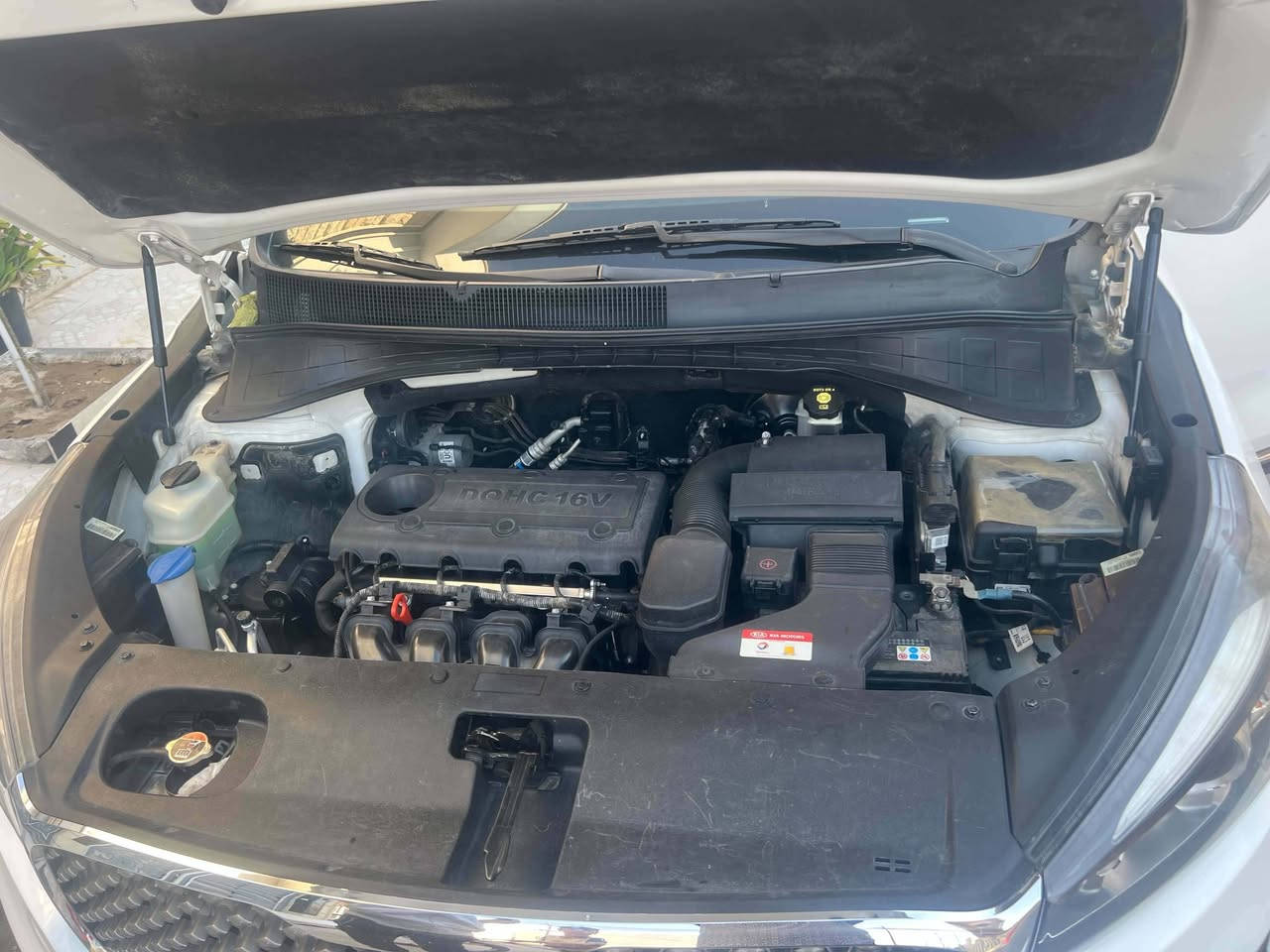 كيا سورينتو 2017 للبيع (مواصفات خليجية EX)
النوع والموديل: كيا سورينتو 2017 (Kia Sorento)
المواصفات الإقليمية: خليجي (GCC Specs) - فئة EX
المحرك: 4 سلندر / سعة 2.4 لتر / بنزين
ناقل الحركة: أوتوماتيك
المسافة المقطوعة (الممشى): 185,000 كم
اللوحة والجهة: خصوصي دهوك (Duhok, Private)
الموقع: الموصل
الحالة والضرر: مكفولة، تيتل فحص نظيف (Clean Title)، بدون صبغ أو حوادث، بحالة المستخدم الممتازة (Used).
التفاصيل: محرك مبدل جديد و يوجد بارد في مقدمة البونيد وملاحظات بسيطه كما موضحة في الصور

✨ المواصفات والكماليات بالكامل:
المقاعد والداخلية: 7 مقاعد (3 صفوف كراسي - Third Row Seats) / فرش مخمل (Fabric) / كراسي كهرباء (Electric Seats).
التكنولوجيا والترفيه: شاشة رقمية (Screen) / كاميرا خلفية (Rear Camera) / نظام بصمة ذكي لتشغيل ودخول السيارة (Keyless Entry).
الراحة والقيادة: جنطة كهرباء (Electric Tailgate) / مثبت سرعة (Cruise Control) / جامات كهرباء (Power Windows) / مرايا جانبية كهربائية (Electric Side Mirrors).
الأمان والسلامة: 6 إيرباجات (6 Airbags) / نظام فرامل مانع للانغلاق (ABS) / نظام التحكم في الجر والثبات (Traction Control).
الإضاءة والاضافات: لايتات زينون (Xenon Headlights) / كشافات ضباب (Fog Lamp) / بردة شمس خلفية (Rear Sun Shade).
💵 السعر والتواصل:
السعر المطلوب: 18,100$ (شدة و 81 ورقة) [قابل للتفاوض البسيط للجادين].
للتواصل والاستفسار: الاتصال مباشرة على الرقم:  ***********
