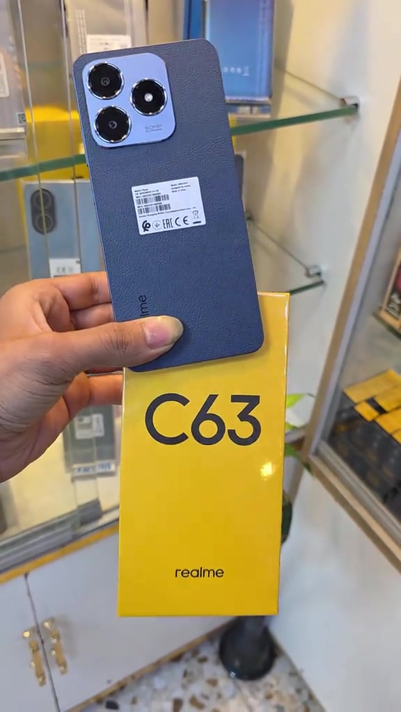 ريلمي c63 ذاكره 256 والعشوائية 8 بطارية حجم 5000 الاف ملي امبير يدعم الشحن السريع بقوة 45W السعر 240.000 الف والتوصيل مجاني جميع المحافظات وعليكم السلام حياك الله نعتذر عن التأخير بسبب لود الرسائل وتم الرد على جميع الرسائل  #نك_مايك_بسعر_مناسب_مقابل_اداء_احترافي #تابلت_الثانويه #اجهزة #CapCut #اكسسوارات 


**إذا كنت صاحب هذا الإعلان وتريد حذفه لأي سبب، رجاءا أرسل رسالة إلى الدعم الفني**