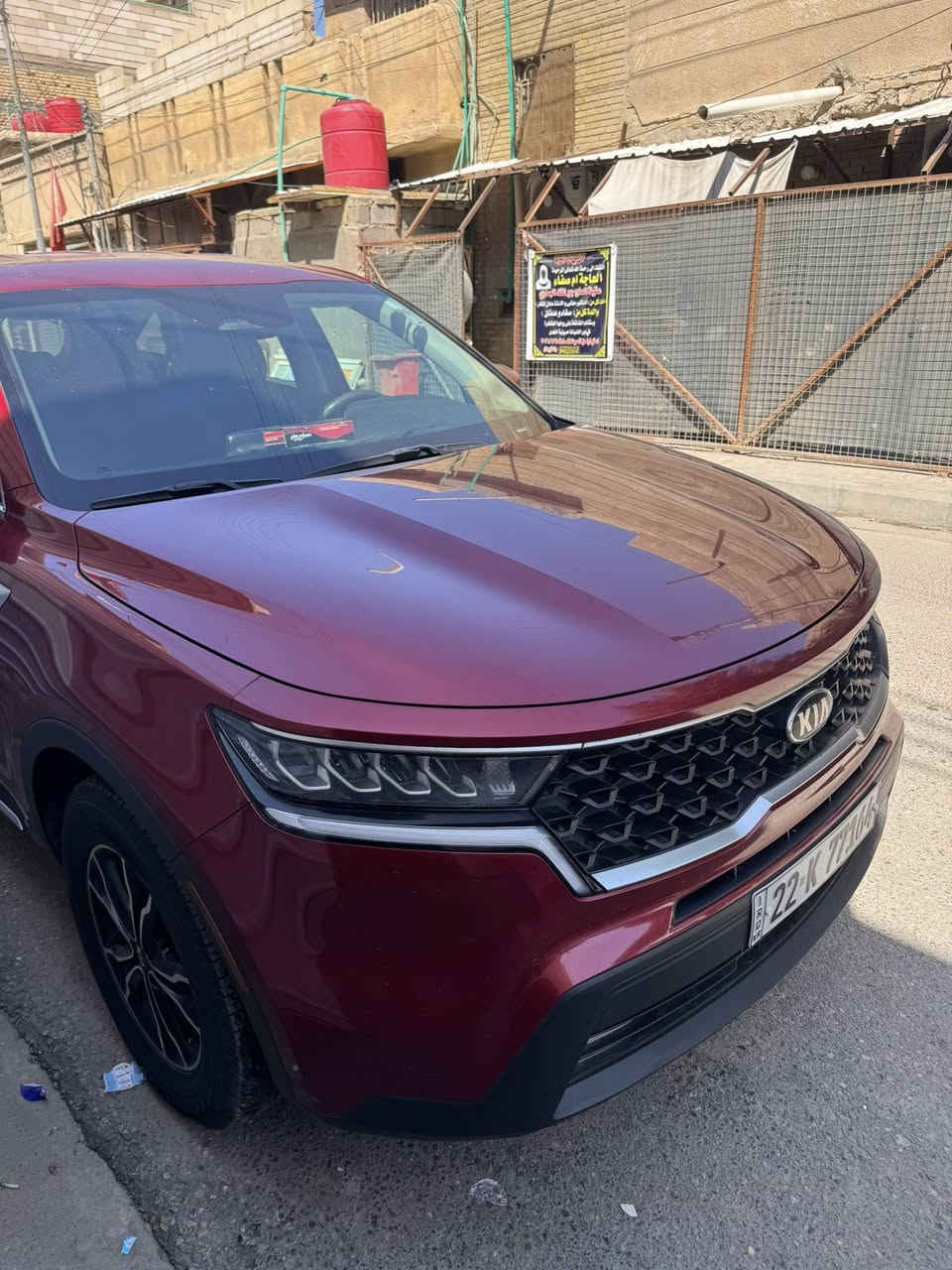 سلام عليكم 
كيا سورنتو لبيع 
مديل 2021
محرك كير حداده تايرات كفاله اسبير شركه ما نازل 
سياره بيها ربع باب سايق 
ب امريكا مع التقرير

مواصفات 

1_ تحكم ستيرن 
2_انضمه قياده 
3_ رادار 
4_كامره خلفيه 
5_ تبريد امامي وخلفي 
6_ سبعه راكب 
7_ محرك 2500 Gdi
8_  مواصفات قيادت سياره 
9_سياره ماشيه 38 سياره جديده معنه كلمه 
10 _فور ويل 
11_اشاير بالمري 
ملاحظة - 
ربع باب لروة بي بارد كلش قليل
رقم أربيل انكليزي سنويه لـ 28 
 (SPDRT) ( SMAPT) ( COMFORT) 
 ( ECO) ( SNOW) 
وبعد اكو هواي مواصفات من تجي 
تشوف سياره  
السعر 205 وبيها مجال بسيط
مكان سياره البصره الجمهوريه 
رقم الهاتف ***********
