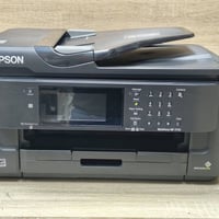طابعة ايبسون موديل WF-7710 مستعمل بحالة ممتازة باحبار خارجية تطبع 7000...