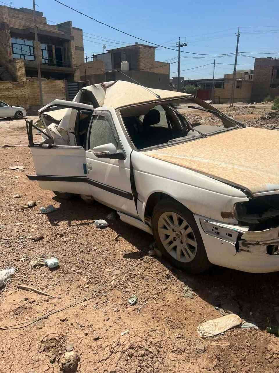 تالسلام عليكم سياره بيجو بارص موديل ٢٠٢٢ للبيع رقم بغداد ب ٢٠ورقه وبيها مجال لاستفسار اتصل ع رقم ***********
