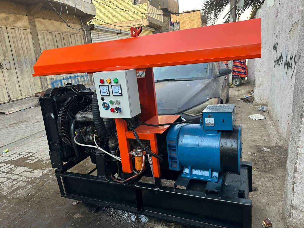 مولده كيه 
محرك 2701
راس توليد 30كيفي نحاس 100/100
ضمان حقيقي تشغل بصمه 
14ورقه بيه مجل ***********
