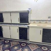 كاونتر قياس مترين + معلق سنك مرمر قياس 120 للتفاصيل خاص او واتس اب  07...