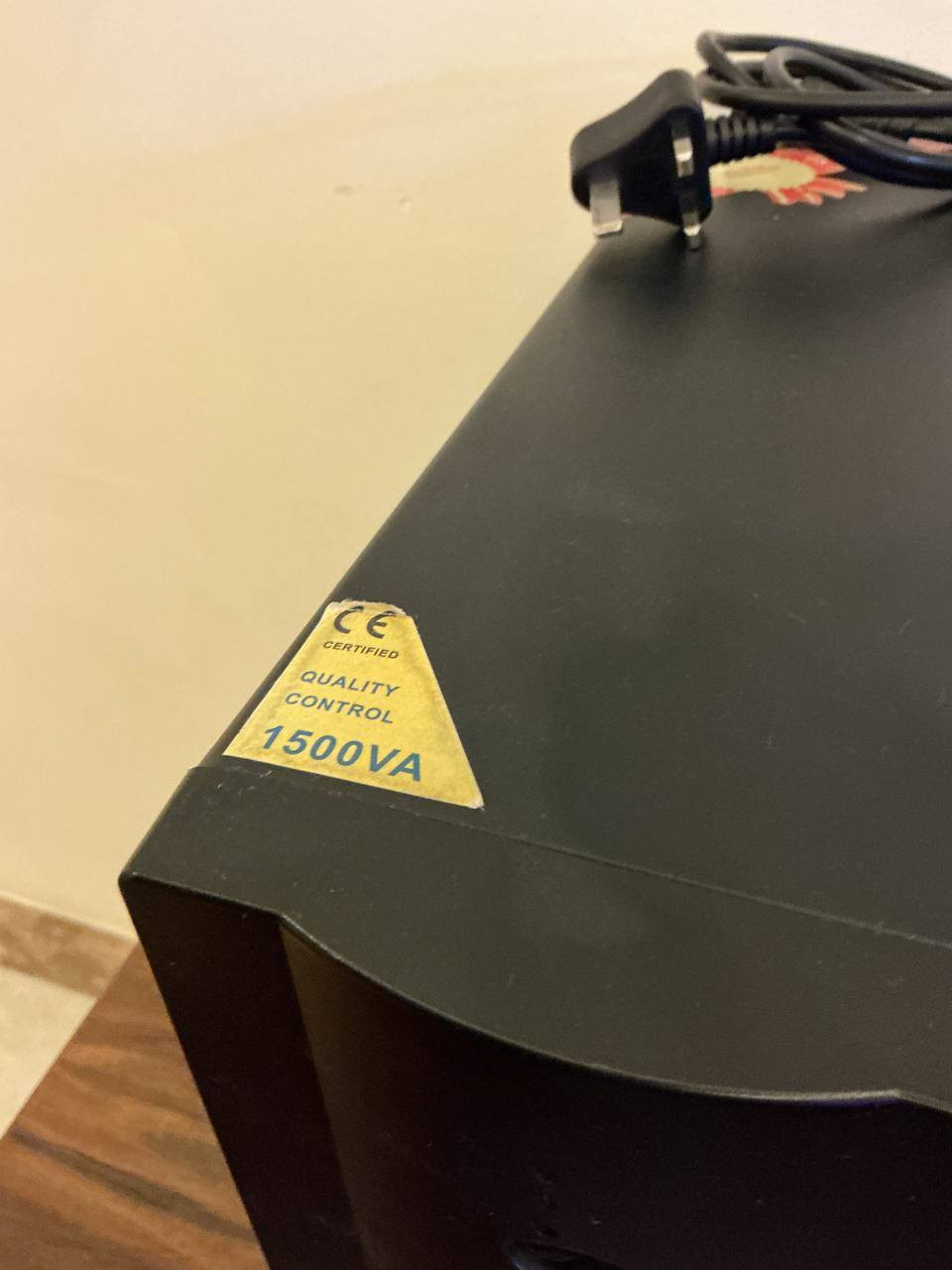 Ups 1500v استخدام حاسبة شخصية ما بي اي شي
السعر 80 وبي مجال


**إذا كنت صاحب هذا الإعلان وتريد حذفه لأي سبب، رجاءا أرسل رسالة إلى الدعم الفني**