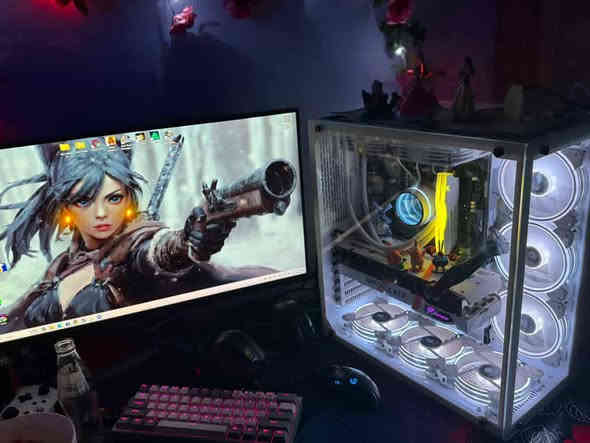 بيسي كامل للبيع
GPU:3070Ti  i game
CPU:R5 5600X
MB: B450M_A asus prime
Ram: 16gb 8*2 3200 team group 
Cooler:game dias 240mm مائي
storage: ssd m.2 1tb lexar
 Ps: segoteb 650 +80gold
case : alexander weise 701
سعر 900 الف

الملحقات :
Logitech Hero 502 ماوس
K617 RED DRAGON كيبورد
ماوس باد

الشاشة :
aoc 
27 inch
ips
1ms
1080p
سعرهن 250 الف

تواصل واتساب فقط ماعندي ماسنجر لاتتصل بروح امك 
***********
مكاني بغداد والحاسبه بميسان وتوصيل موجود وبنشماركات موجودة فحص كامل اونلاين او تريد تجي لميسان للكحلاء تفحص بالبيت
