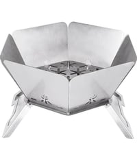 موقد نار محمول وقابل للطي، مثالي للاستخدام في التخييم والأنشطة الخارجي...