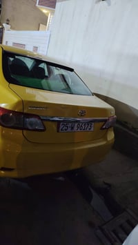 كورولا موديل 2012 رقم جديد سنويه جديد محرك مجفت جديد لا تنقيص ولاه بخا...