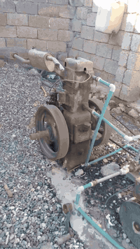 مكينه للبيع جاهزه توليد 7ونص نمير هي وملحقاتها الشراي يتصل الرقم.  ***********
