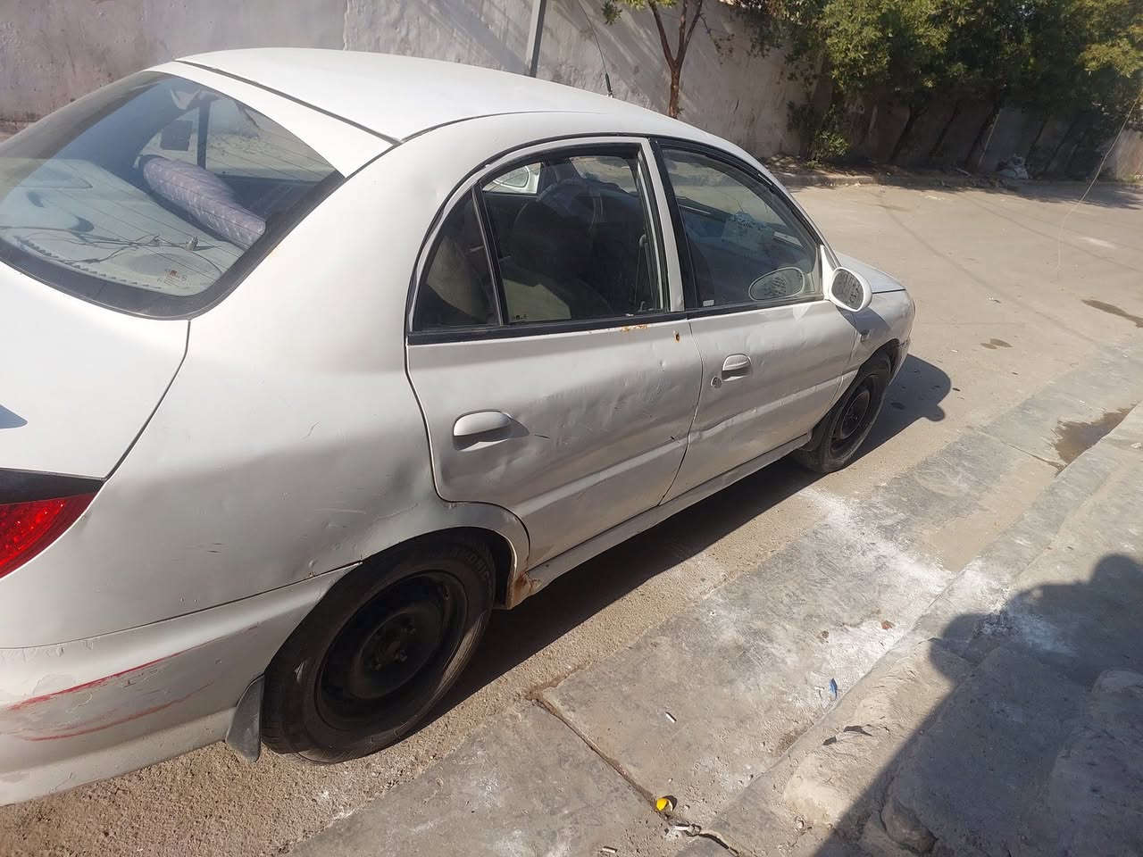 كيا ريو موديل  ٢٠٠٠ كول شغاله تبريد تدفى خير من الله رقم بغداد مشروع وطني متواجده بنجف سعر ٣٠ بيه مجال  *********** شرط تحويل
