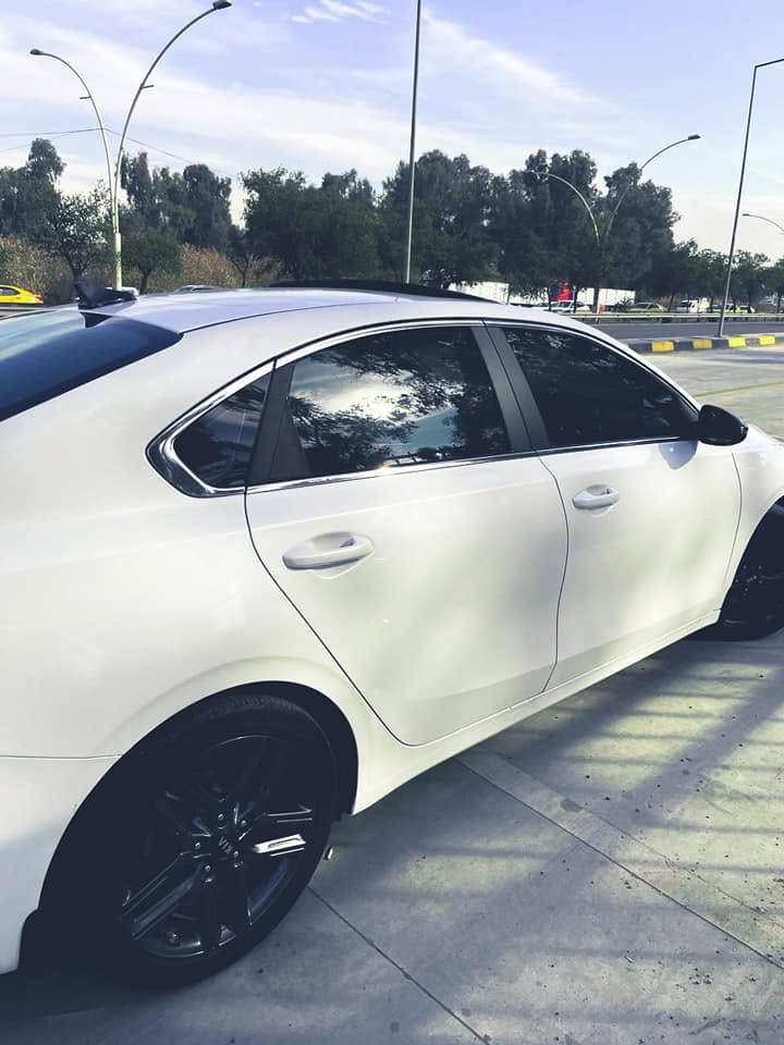 السلام عليكم للبيع 
كيا فورتي ( EX ) فول مواصفات
وارد كندي
رقم نينوى
موديل ٢٠٢١
ماشيه 55000 ميل
بصمة 
نظام ترحيب
مكينه ٢٠٠٠ دوش 
شاشة كبيرة Apple Car Play
حساس ضغط الاطارات 
 كامره دواره خلفيه 
رادار امامي 
 اشاير في المرايا+رادرات جانبية
نقطه العمياء
قيادة ذاتيه 
تحديد مسار
مثبت سرعه Cruise
توقف ذاتي
تبريد قطعتين
كشنات تدفئه 
استيرن تدفئة
اشاير بالمري 
لد ترحيب 
لد امامي LED
لد خلفي LED
جنطه كهربائي 
سبايدر خلفي
اوضاع قياده Drive Mode
نظام سبورت sport
 نظام نورملNormal
نظام سمارت Smart
تحكم ستيرن جهتين  
حادث خفيف كما موضح بالصور المرفقة،٤ قطع كلير امريكا.
السعر $ 145 وبيه مجال بسيط
رقمي *********** موصل, نينوى
