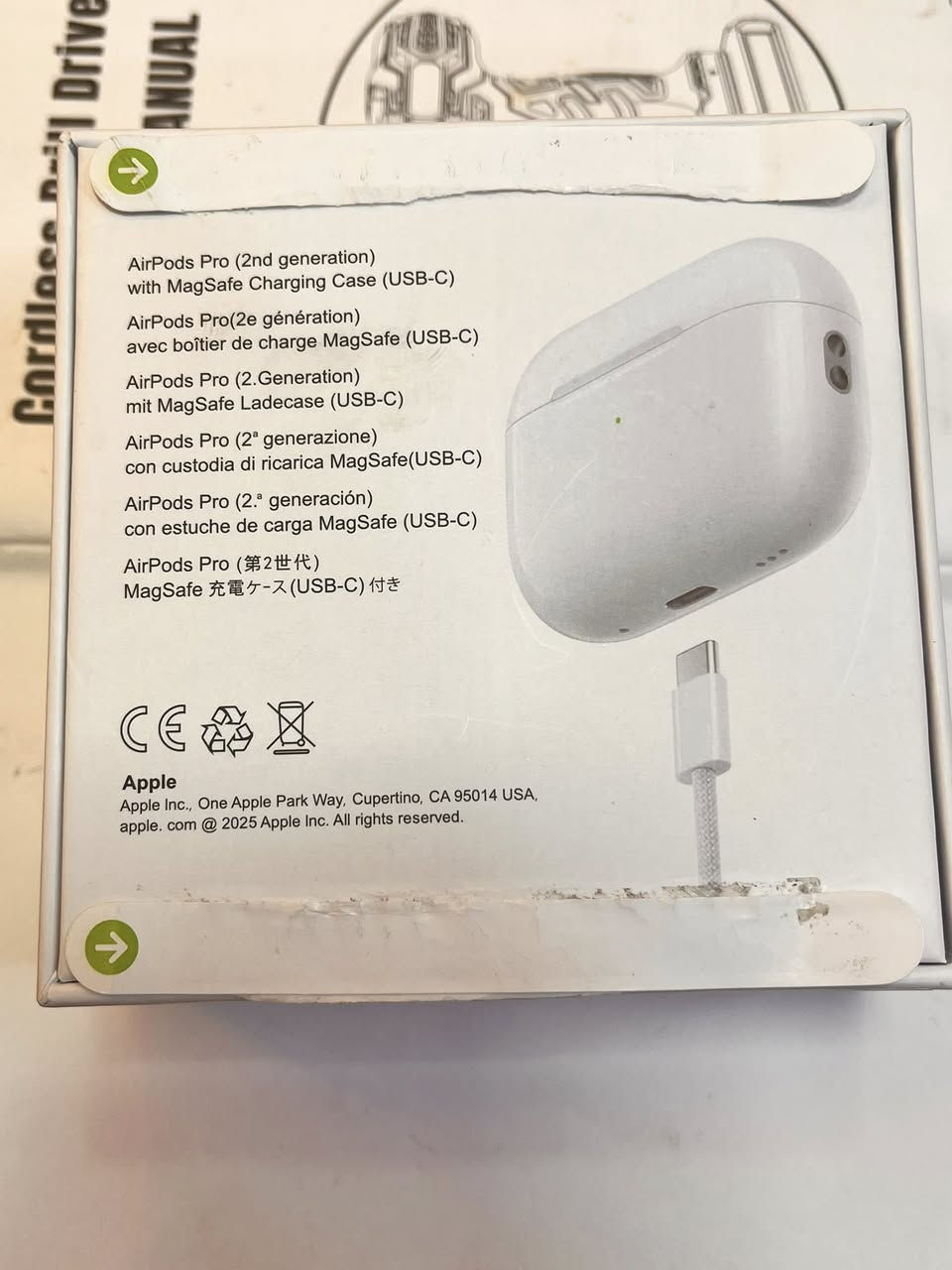 سماعات ايفون اصلي
AirPods Pro
الاصدار 2B588
مع توصيل 
سعر خاص


**إذا كنت صاحب هذا الإعلان وتريد حذفه لأي سبب، رجاءا أرسل رسالة إلى الدعم الفني**