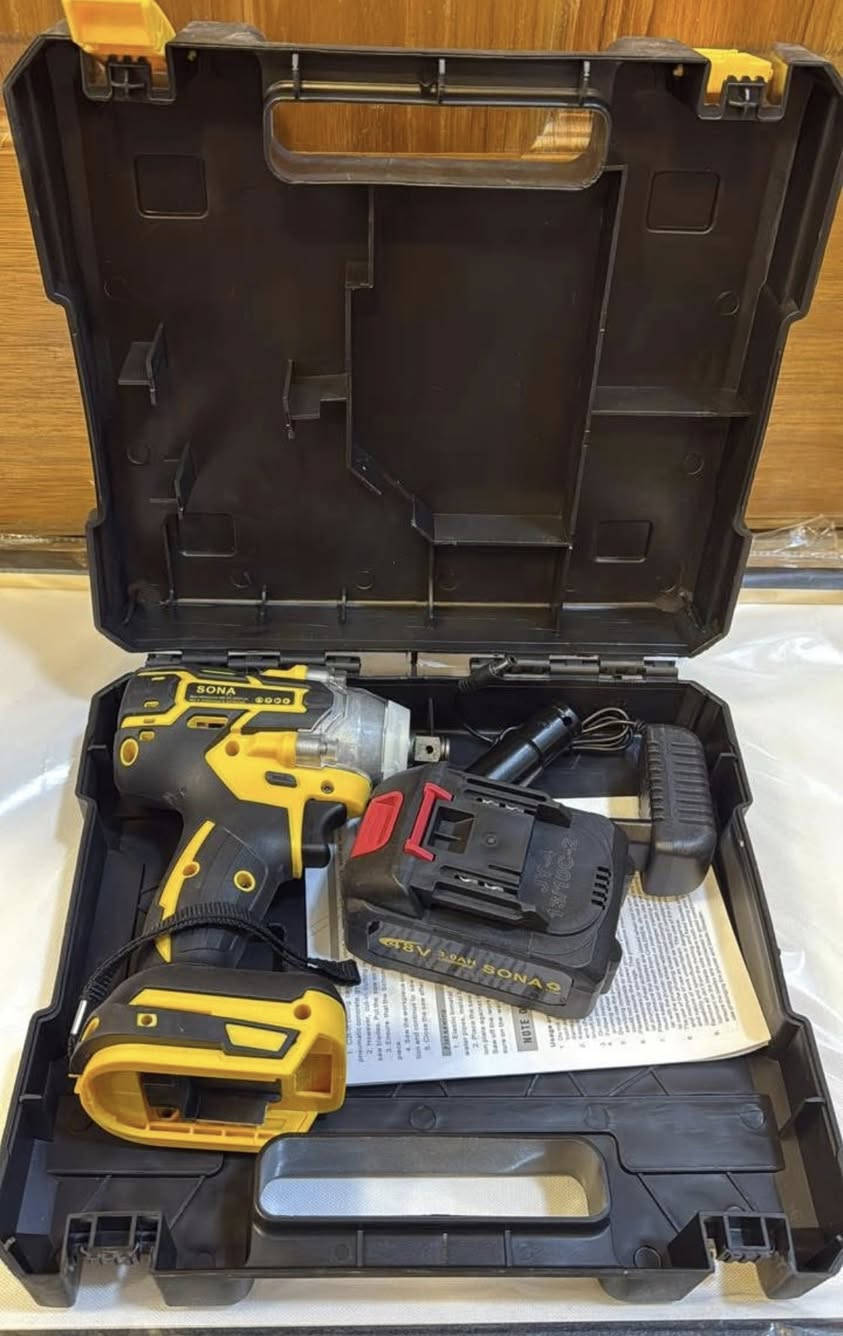 دريل شحن لقمة📍
بطارية وحدة وشاحنه وبكج كامل ويا🩷🌺

للمهتم يعلق (تم) وكتبله السعر

ملاحضة مامستخدمة بالكرتون🔥


**إذا كنت صاحب هذا الإعلان وتريد حذفه لأي سبب، رجاءا أرسل رسالة إلى الدعم الفني**