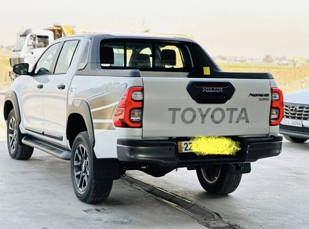 سلام عليكم👋
 للبيع تيوتا هايلوكس🛻
 ادفنجر ٢٠٢٤    
رقم اربيل
فول مواصفات للاخير 
‏ كويتي🇰🇼
٤ كامرات 📸
حساس امامي خلفي 
مري شفط 
قطعتين تبريد ❄️
٦ سماعات 🔊 
‏شاشة🖥️
بصمة 
باقي المواصفات معروفه
ماشية 18 الف 
لاستفسار 📞 ***********&& ***********
