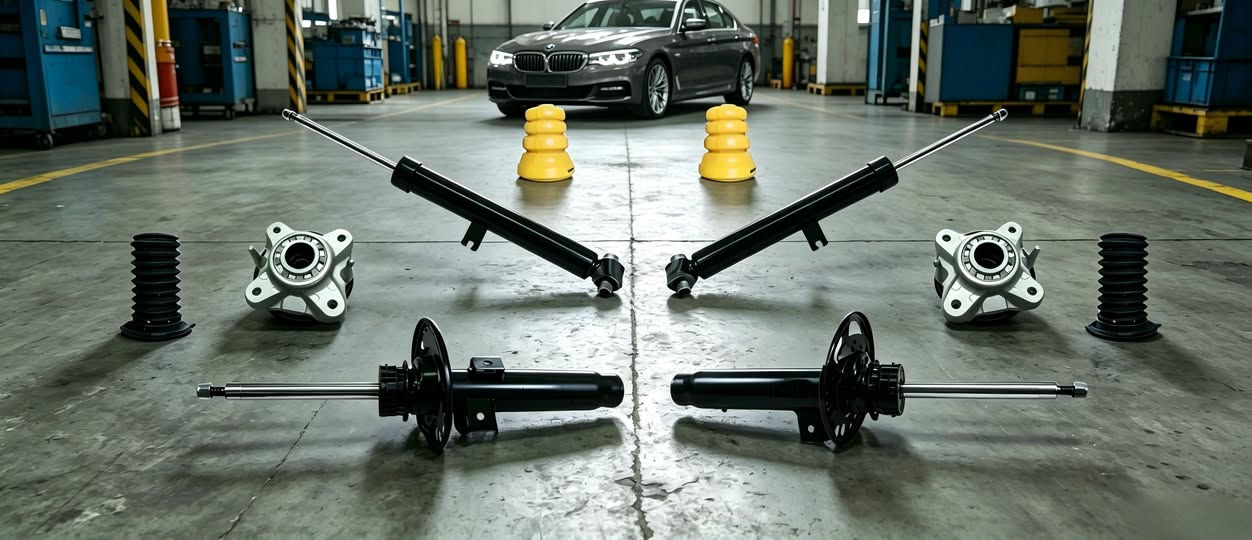 BMW #G20 #G28 #4Matic #4WD Front Driver Left and Front Suspension kits #Shockabsorber Strut #OE31316888453 #OE31316888454
Front shock Mounting :#OE31306892570
boot :#OE31336871812
buffer :#OE31336855440 / 31306894656
31 31 6 879 303 31 31 6 887 355 31 31 6 888 453 31 31 6 888 489 31 31 6 888 537 6 879 303 6 887 355 6 888 453 6 888 489 6 888 537
31 31 6 879 304 31 31 6 887 356 31 31 6 888 454 31 31 6 888 490 31 31 6 888 538 6 879 304 6 887 356 6 888 454 6 888 490 6 888 538
Rear shock 4matic 4WD for G28 G20 #OE33526888414
Rear Mounting : #OE33506889271
Rear buffer boot : #OE33536865647
#Амортизационнаястойка 
320i G21 (2019–2023)
330i G21 (2019–2023)
330e G21 (2019–2023)
M340i G21 (2019–2023)
420i G22 / G82 (2020–2023)
430i G22 / G82 (2020–2023)
G20 G28 (2018–2023)


**إذا كنت صاحب هذا الإعلان وتريد حذفه لأي سبب، رجاءا أرسل رسالة إلى الدعم الفني**