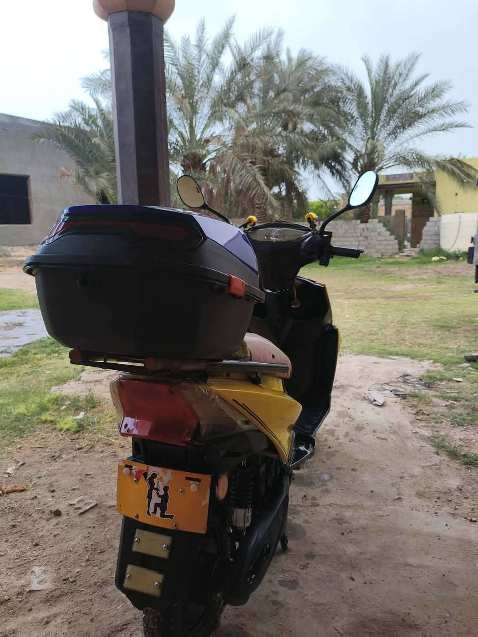 سلام عليكم دراجه سكنس البيع موديل 2021السعر 300وببه مجال العنوان قرب سيطرة الاثار  رقع***********
