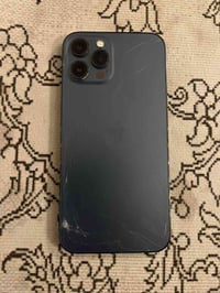 ايفون ١٢برو ماكس للبيع ذاكره ٢٥٦ بطاريه ٨١ فقط ظهر مكسور مامبدل بي اي ...