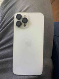 12 برو ماكس ممفتوح نضيف الون ابيض ذاكرة128 بطاريه76 الجهاز نضيف  بيع ف...