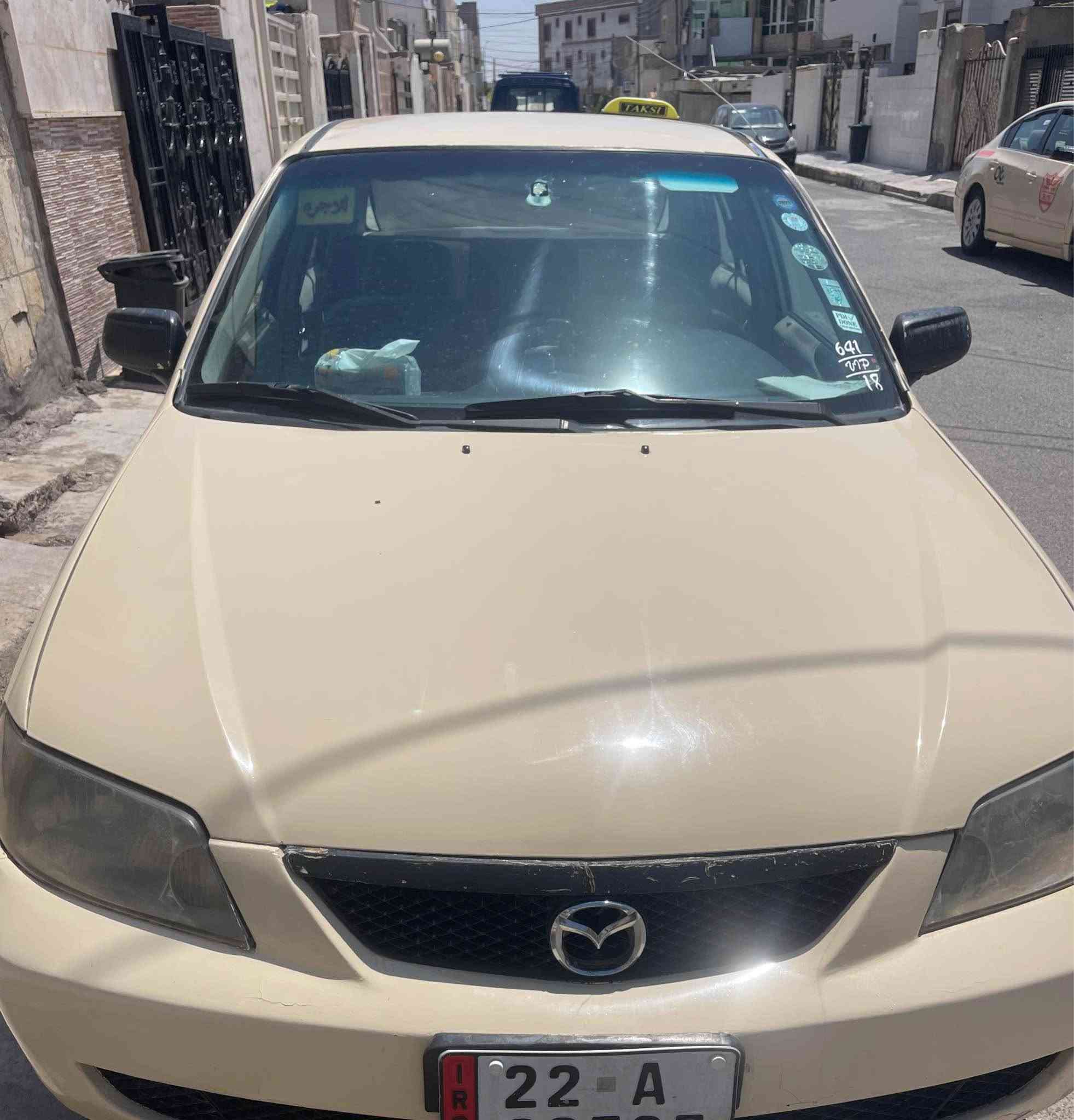 مازدە ٢٠٠٢ گێر عادی 
مەکینە گێر  تەبرید تەقەو رەقە تایە هەموو شتێکی بەشەرت 
سەیارەکە هیچ مەسرەفی نیە هەموو شتێکی بەشەرتە 
پشتی جەمپەکی هەیە پشیشی نەقورچەکی بچووکی هەیە 
نرخی 71 $ وەرەقەیە سەنەوی نوێیە تا٢٠٢٨ بە ناوی خۆمە ٧٥٠٢٣٦١٤٤١ أربيل, العراق


**إذا كنت صاحب هذا الإعلان وتريد حذفه لأي سبب، رجاءا أرسل رسالة إلى الدعم الفني**