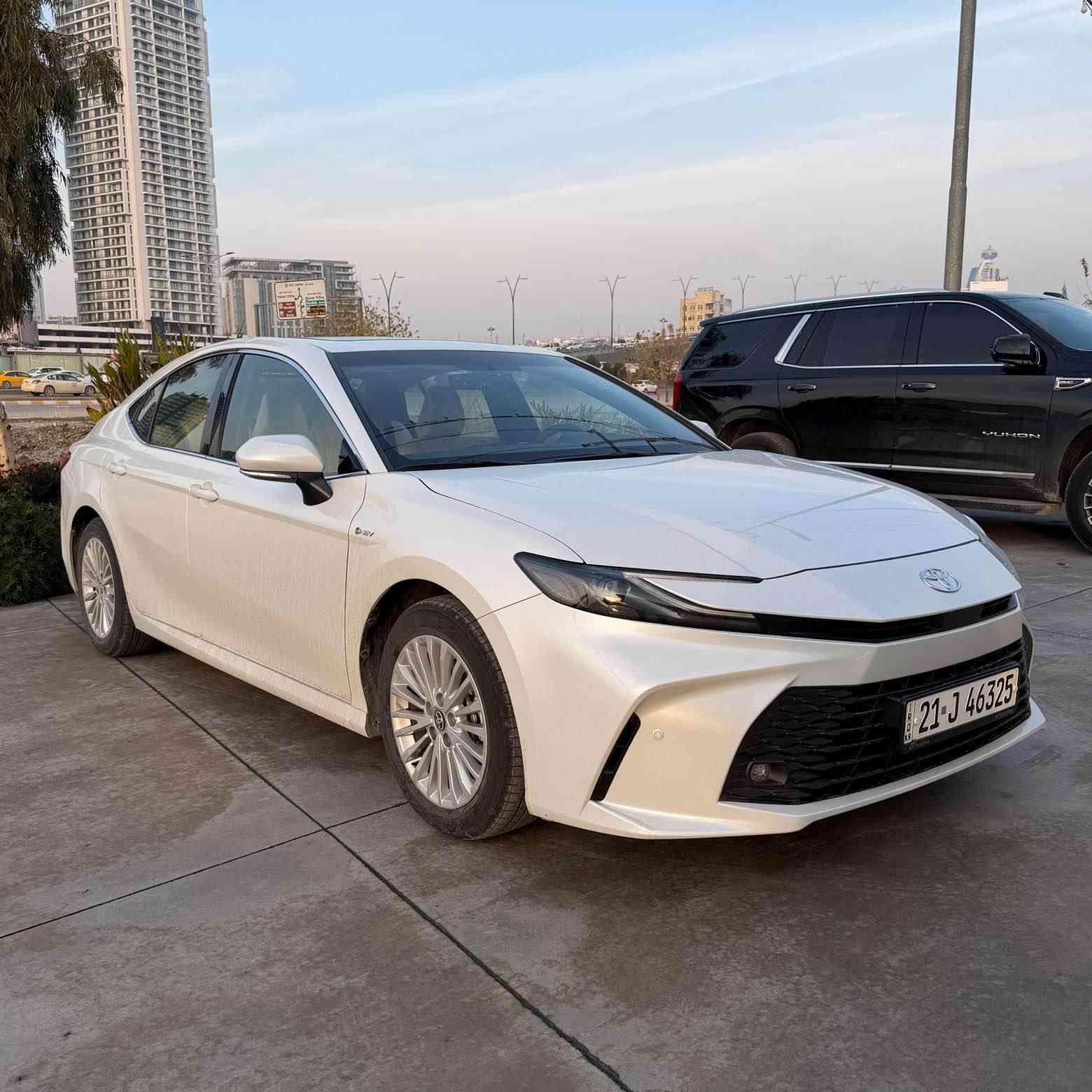 Toyota Camry Eplus HEV 
مۆدێل : ٢٠٢٥
ماوەی ڕۆیشتن : ٣،٠٠٠ كم
بۆیاغ : بێ بۆیاغ ، بێ سارد 
پستۆن : ٤ پستۆن
بزوێنەر : ٢.٥
ڕەنگ : سپی سەدەفی
خەلیجی - ڕەقەم سلێمانی - ڕەقەم و سەنەوی تازە تا ٢٠٣٠ - دەعامی بۆ دەعامی بە شەرت 
هایبرێد - سلاید - پەردە - بەسمە - شاشەی بیلادی - حاسەی پێشەوە و دواوە - کامێرای دواوە - برێک بەصمە - ئەوتۆ هۆڵد - تەبرید لەمس - تەبرید مەرکەزی - سوکان ڤۆلیۆم - ٦ ئێرباگ - ئاوێنە ئیشارەت و کارەبایی - دیاریکردنی خێرایی - کوشنی سایەق کارەبایی - شوێن شەحنی مۆبایل 

ژمارە مۆبایل : ***********
---------------

Toyota Camry Eplus HEV
مودیل : ٢٠٢٥ 
عدد الأميال : ٣،٠٠٠ كم
ضرر : بدون صبغ ، بدون بارد 
سلندر : ٤ سلندر
محرک : ٢.٥
اللون : ابیض صدفي
خليجي - رقم سليمانية - رقم و سنوية جديدة لحد ٢٠٣٠ - دعامية لدعامية مكفول
هايبريد - فتحة سقف - بردة - بصمة - شاشة بلادية - حساسات امامية و خلفية - كاميرا خلفية - بريك بصمة - اوتو هولد - تبريد لمس - تبريد مركزي - تحكم ستيرن - ٦ ايرباك - مرآة اشارة و كهرباء - تحديد سرعة - كشن سائق كهربائي - شحن موبايل لاسلكي 

رقم الهاتف : *********** السليمانية, العراق
