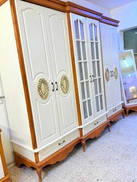 ✨ غرفة تركي كانتري زان اصلي صبغ حراري 8 قطع موديل كلاسك✨ نظام أبواب ها...