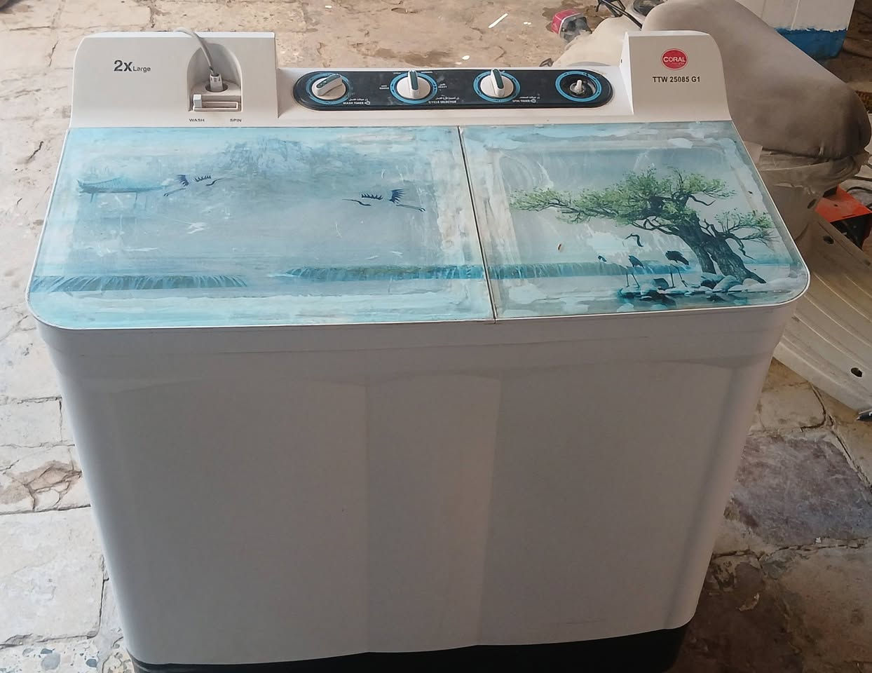 سلام عليكم عندي غراض للبيع كله شغال غسالات وصوبات كلمن وسعر رسلني واتساب وبالخدمه ***********
