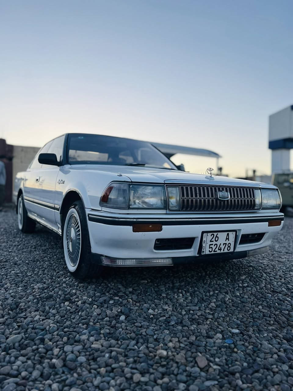 سلام عليكم
للبيع او مراوس كراون هارتوب موديل 1991. كير محرك تبريد كلو  شرط محرك VVT تخم تايرات جدد رقم صلاح الدين دولي شرط التحويل  بدون صبغ بلادي بيها جاملغين خلفي صبغ والجنطة تبديل الباقي كلو مكفول وبل حقيقة احلا من الصور 
السعر 53$ 
/ مكان السيارة  /بيجي 
***********
