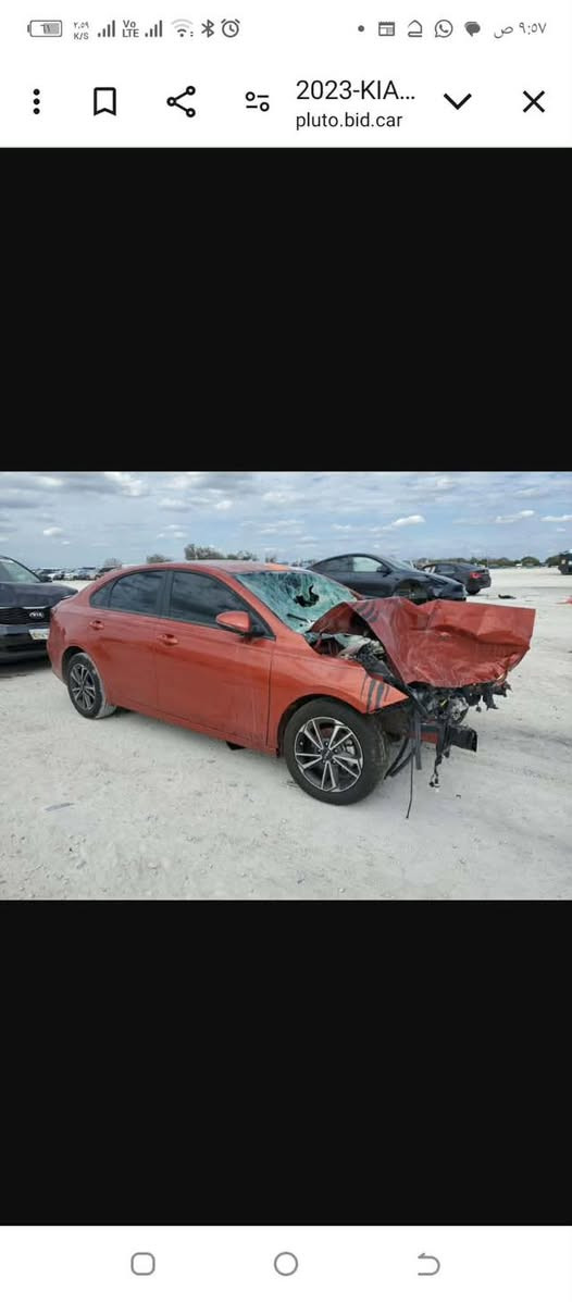 كيا فورتي 23 بسمي وارد امريكا حادثها موضح بالصورة.. السيارة راجعه على وضع الشركة ومابيها اي مشاكل سياقتها ونصبتها خير من الله تبديل بنيد وجوملغ رايدها ب 132 وبها مجال قليل. *********** غير متواجد على الفيسبوك.
