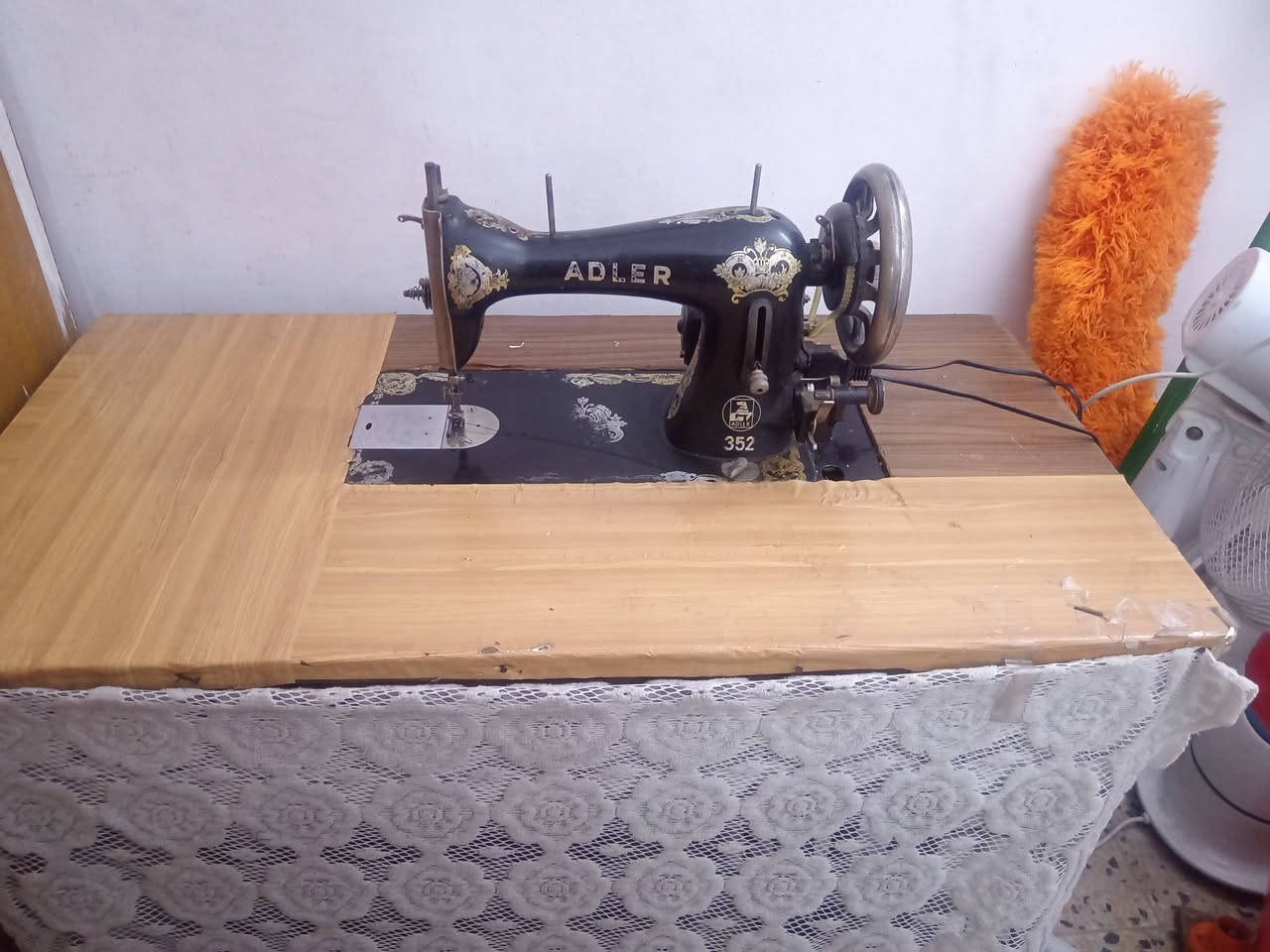 ماكنه خياطه ادلر المانيه الصنع مع الميز الأصلي مالتها تاريخ الصناعه بالخمسينات للبيع السعر ١٠٠.الف دينار


**إذا كنت صاحب هذا الإعلان وتريد حذفه لأي سبب، رجاءا أرسل رسالة إلى الدعم الفني**