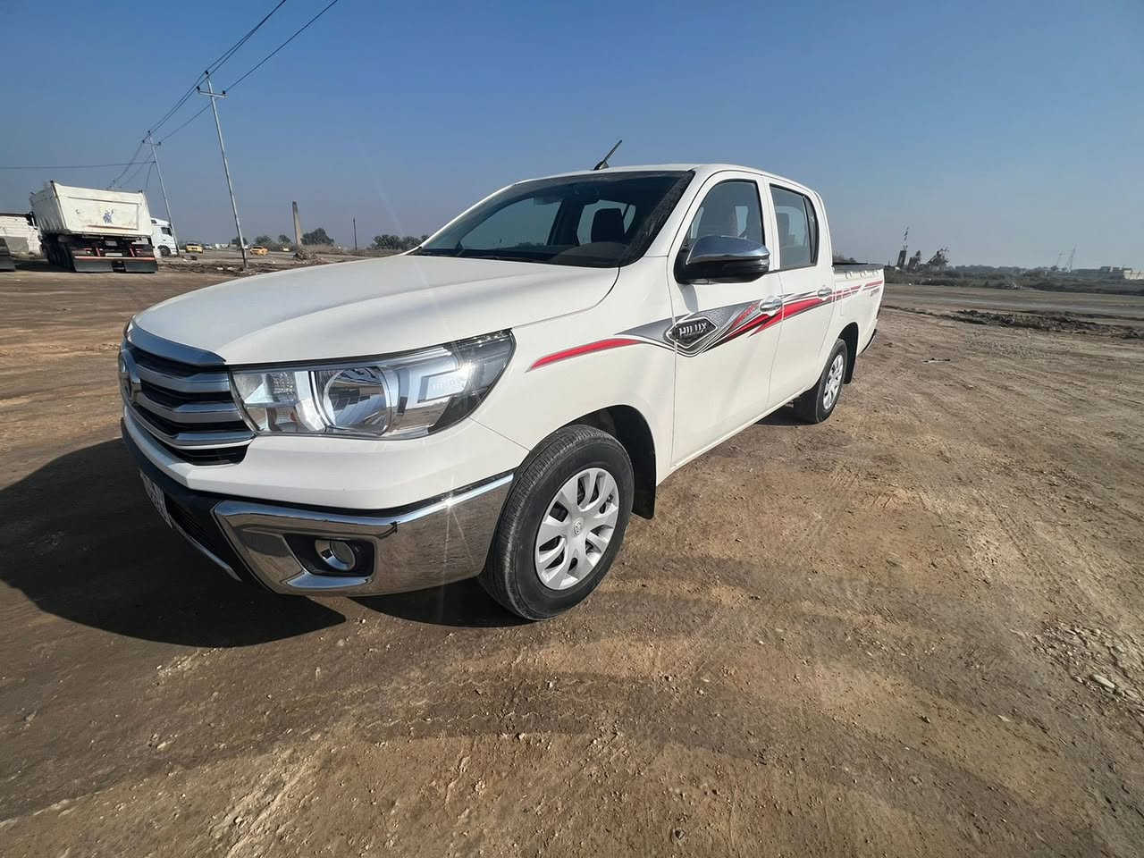 السلام عليكم ورحمة الله وبركاته
تويوتا هايلوكس 2024 ساز  كير عادي رقم بابل رقم الانكليزي حساسات البنيد جكات سياره جديده كلش مكفولة كفاله تحويل مباشر مكلف بنشر الاتصال على صاحب سيارة 
***********
