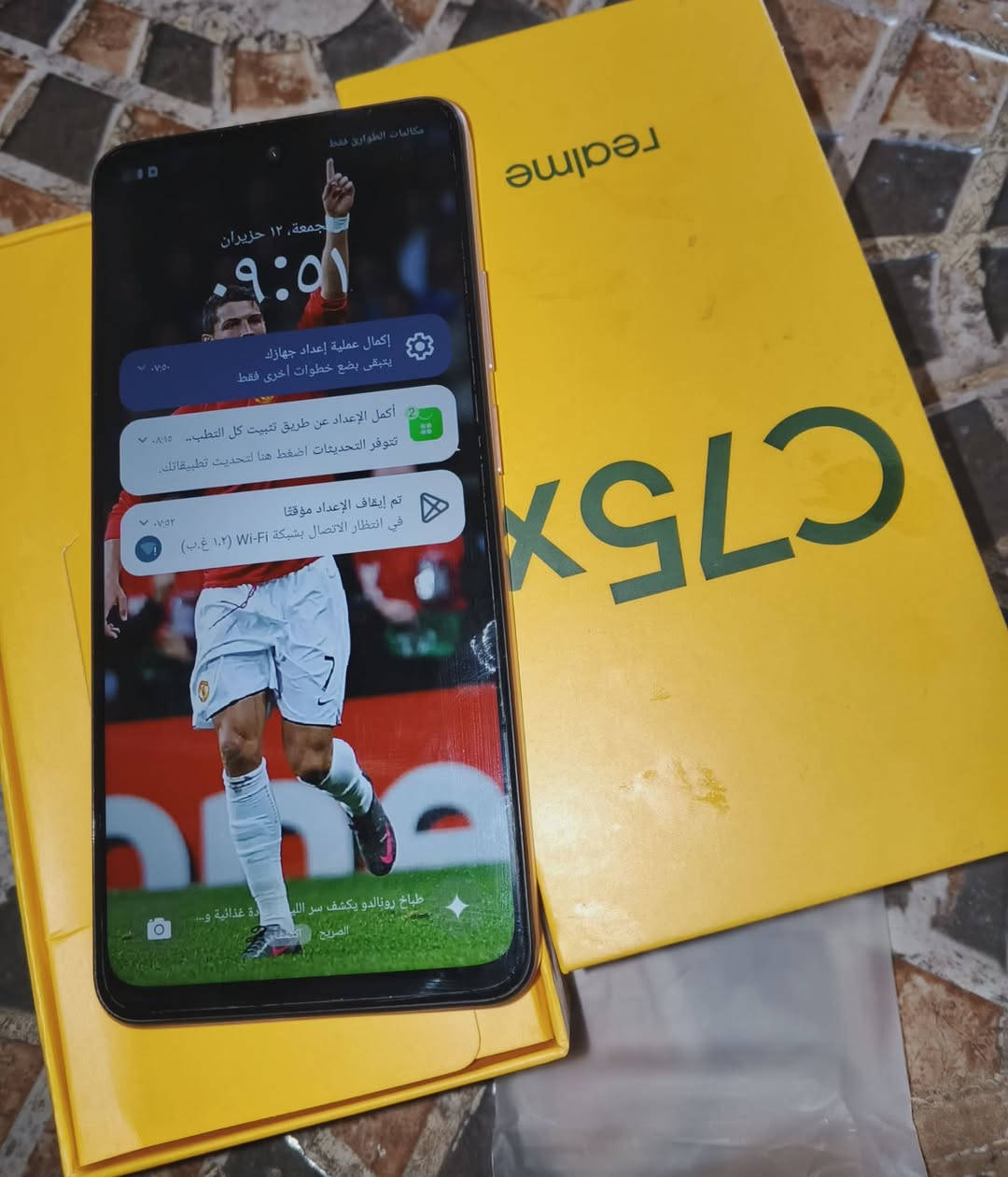 جهاز ريدمي C75x  جديد ستخدمه قليل السعر 275بي مجال قليل


**إذا كنت صاحب هذا الإعلان وتريد حذفه لأي سبب، رجاءا أرسل رسالة إلى الدعم الفني**