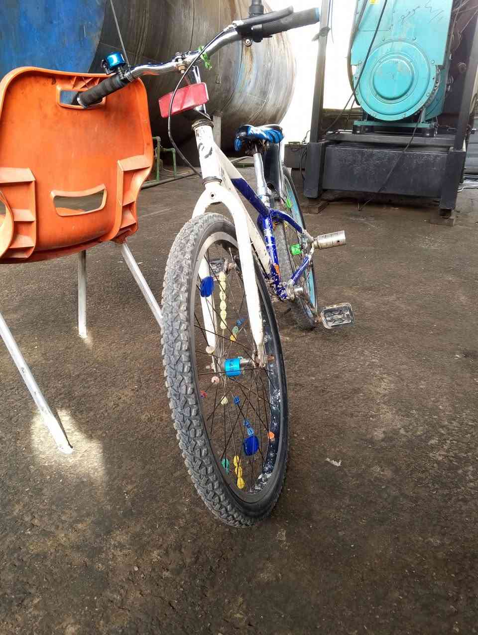 بايسكل حجم 24السعر 45 بي مجال قليل مكان بغداد وره سيطره الشعب القديمه منطقة الإصلاح ***********
