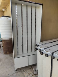 فاترينات موبايلات مستعمله للبيع  ثنين رفوف الوحده ب35  و6 سجج تعليك ال...
