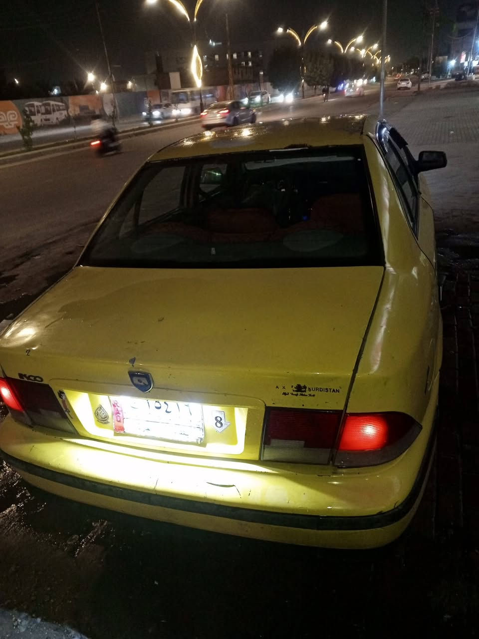 السلام عليكم
سمند للبيع مديل 2009. رقم بغداد 
شرط التحويل مكاني كربلاء
السعر. 20. وبيها مجال
***********
