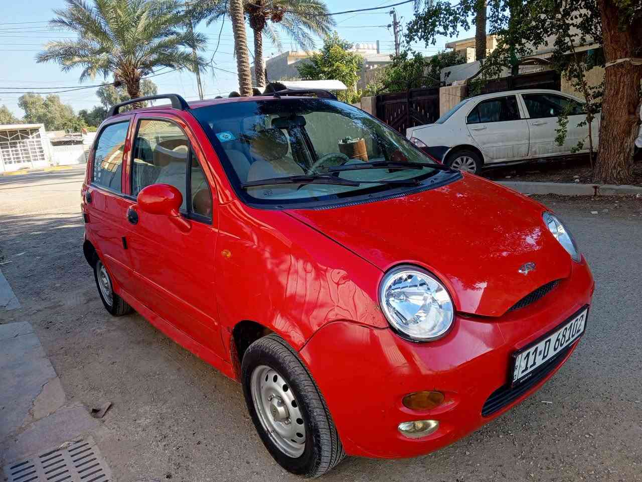 السلام عليكم شيري كيو كيو سياره جاهزه كير محرك تبريد ثلج رقم بغداد دولي سياره جاهزه شاشه كامره السعر 34وبيه مجال والشراي يتصل مكان بغداد ***********
