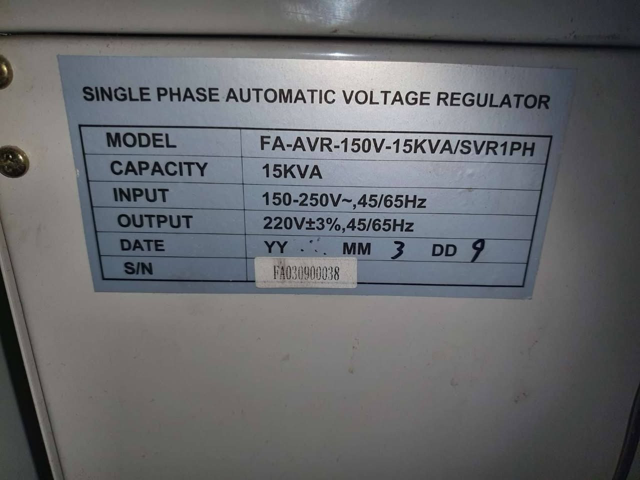 السلام عليكم
للبيع جهاز تحويل بارد منفصل تحمل ٨٠ امبير حقيقي عدد ٢ بالباكيت ومنظم فولت قدرة ٧٠ امبير ماطور سيرفو المرغوب المكان بغداد السيدية  للتواصل والاستفسار والاتصال متواجد واتس اب على الرقم ***********

