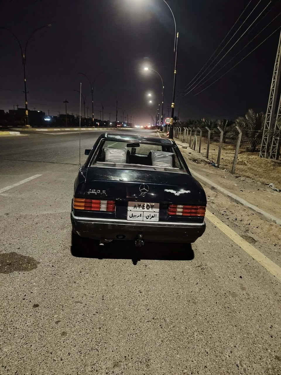 السلام عليكم مرسيدس للبيع رقم شمال مكان كربلاء سعر٣٥ جاهزه***********
