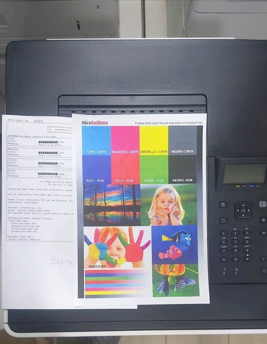canon LBP663Cdw
طابعه ليزر ملون
سرعة الطباعة 27 ورقه في الدقيقه
الطباعه علي الوجهين
طباعة بالموبايل مباشر بدون كابل .
تدعم الاتصال بالواي فاي و USB .NETWORK 
دقه الطباعه 1200 × 1200 
درج ورق سعة 250 ورقة
حبارة تكفى حتي 1500 ورقة

عرض خاص لفتره محدوده 🔥


**إذا كنت صاحب هذا الإعلان وتريد حذفه لأي سبب، رجاءا أرسل رسالة إلى الدعم الفني**