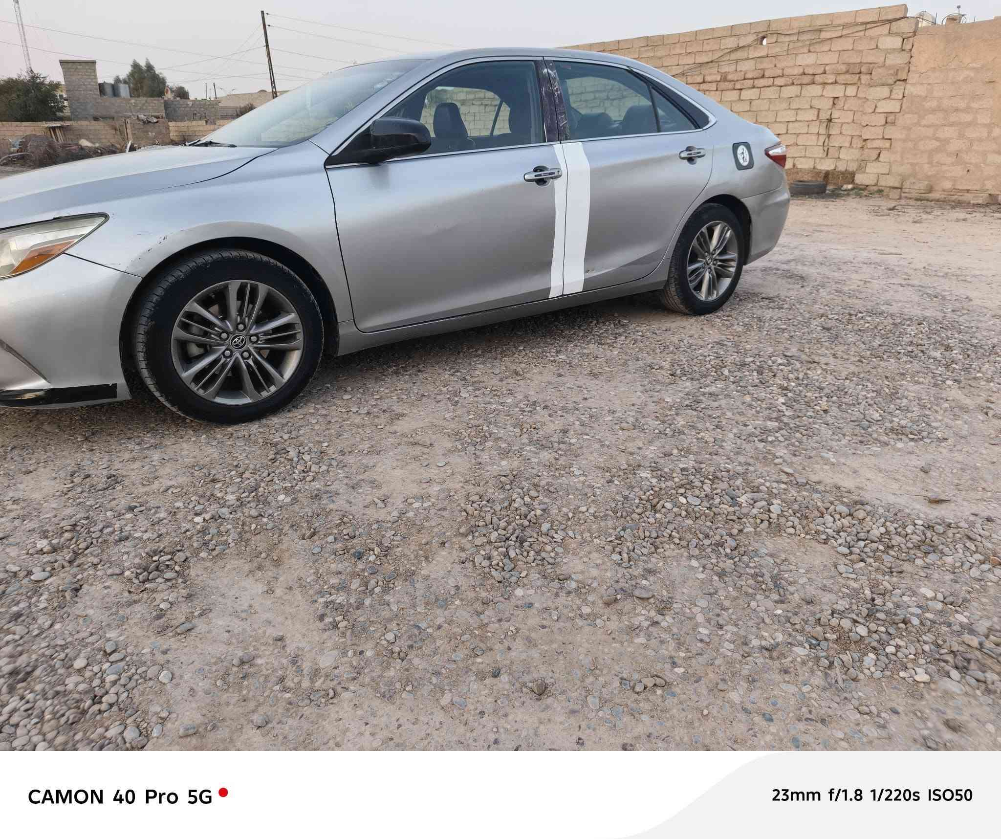 كامري للبيع 
موديل 2016
محرك گير شرط 
بدون دواخل سياره خير من الله 
السعر 140قابل للتفاوض وترهم مقدمه زينه والباقي اقساط  
للستفسار اتصل***********
