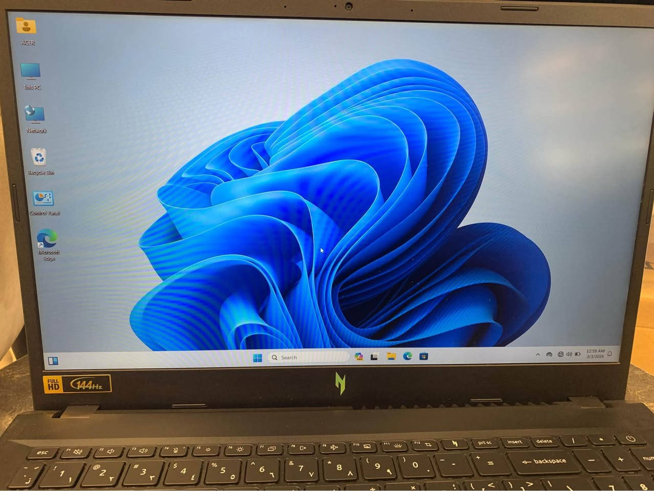 🔥 لابتوب قوي للألعاب والأعمال – عرض مميز 🔥  

💻 Model: Acer Nitro V 15  

⚙️ المعالج (CPU): AMD Ryzen 7 7735HS  
🧠 الرام (RAM): 16GB DDR5  
💾 التخزين (Storage): 512GB SSD Kingston  
🎮 كرت الشاشة (GPU): RTX 4060 8GB خارجي  
🖥 الشاشة: 15.6 بوصة Full HD – تردد 144Hz (ممتاز للألعاب)  

✅ أداء قوي جداً للألعاب الحديثة  
✅ مناسب للتصميم، المونتاج والبرامج الثقيلة  
✅ سرعة عالية بفضل SSD وDDR5  

💰 السعر: 1035$  

🚚 متوفر توصيل لجميع المناطق  
📩 للحجز أو الاستفسار راسلنا خاص (Inbox)  

⚠️ **الكمية محدودة – احجز قبل النفاد أربيل, العراق


**إذا كنت صاحب هذا الإعلان وتريد حذفه لأي سبب، رجاءا أرسل رسالة إلى الدعم الفني**