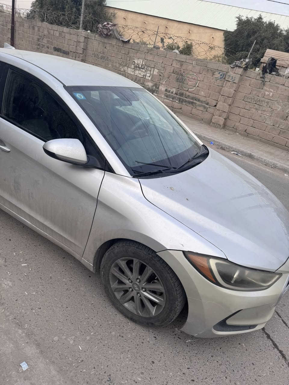 سلام عليكم النترا 2017 رقم بغداد سعرها 118$ مكان السيارة بغداد واتساب ***********
