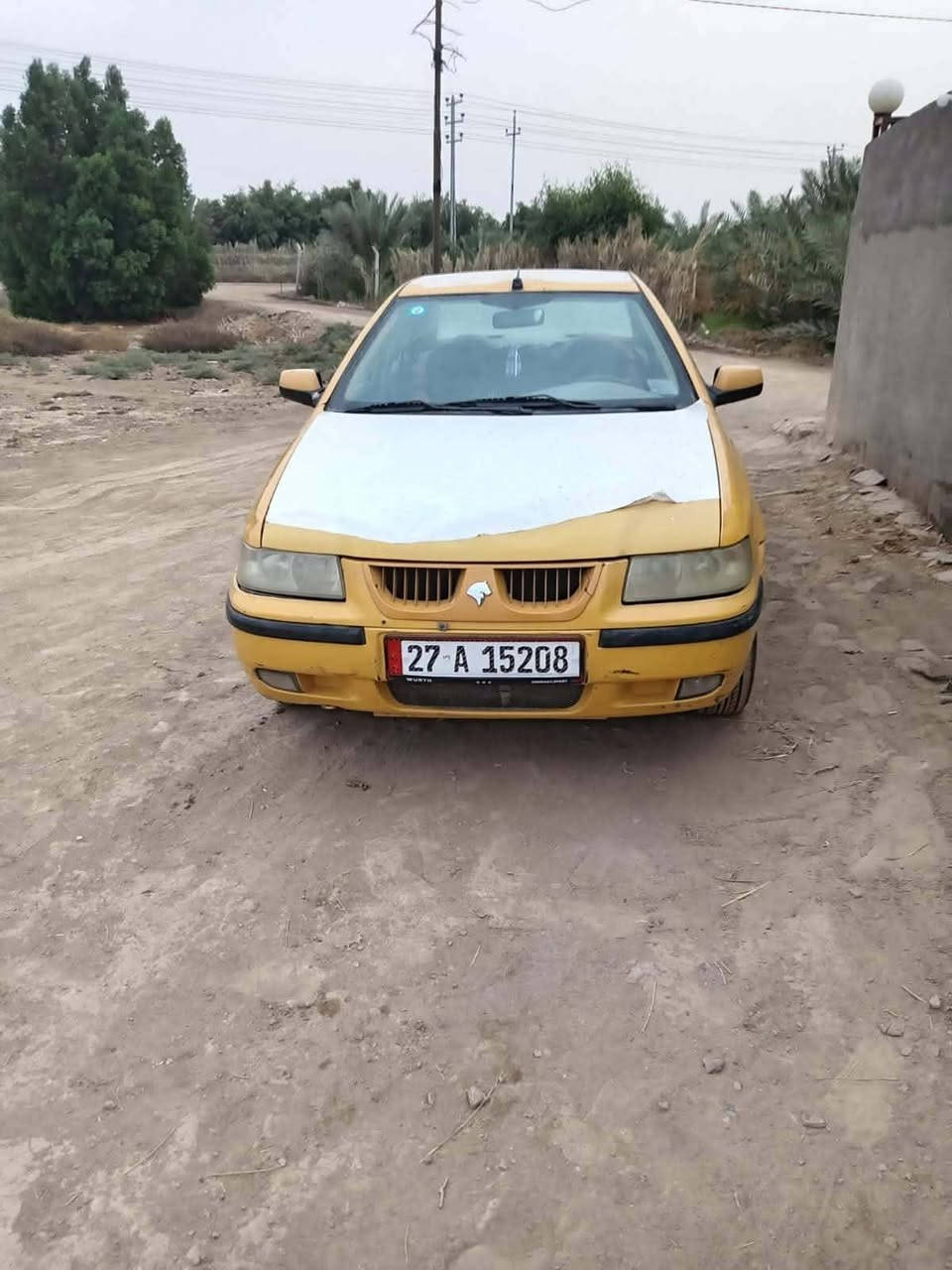 السلام عليكم
سمندللبيع  اللون اصفر رقم ذي قار انكليزي باسمي مصفره هيئه وغرامه محوره  كير ومكينه كورلا 
تخم تاير حداديه كهربائيات كلها شغاله 
العنوان ذي قار ناصريه قرب السجن الإصلاحي 
السعر 32 وبيها مجال بسيط 
الاستفسار الاتصال على الرقم 
***********
