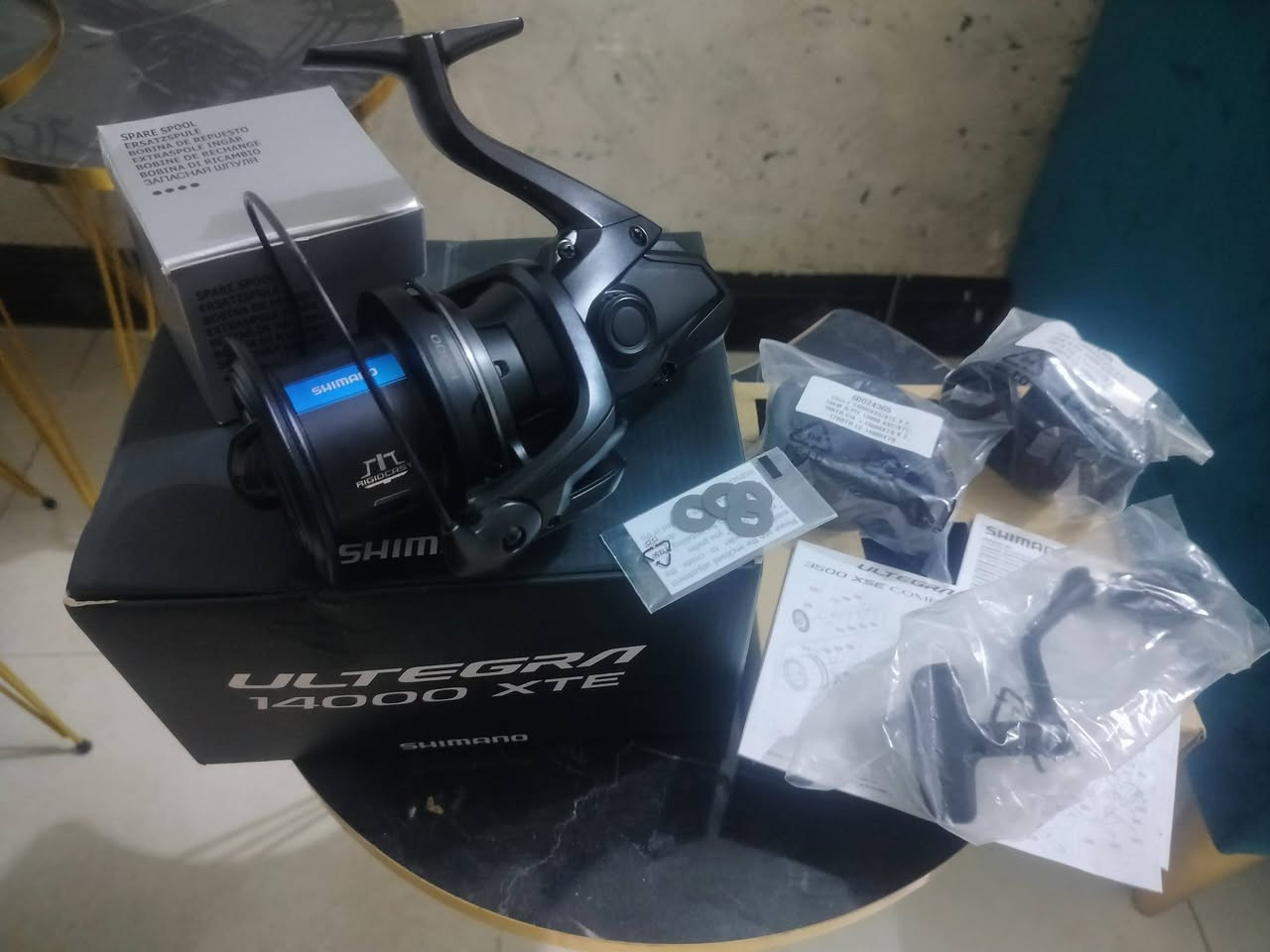 السلام عليكم 
للبيع مكينة شيمانو اولتيكرا 14000 الوحيدة بالعراق 
مكينة ماكس دراگ 20 كيلو واكثر 
103 سم باللفة الوحدة 
جديد غير مستخدم بالكارتون
تشتغل سورف كاست تشتغل بحر 
السعر 125 دولار


**إذا كنت صاحب هذا الإعلان وتريد حذفه لأي سبب، رجاءا أرسل رسالة إلى الدعم الفني**