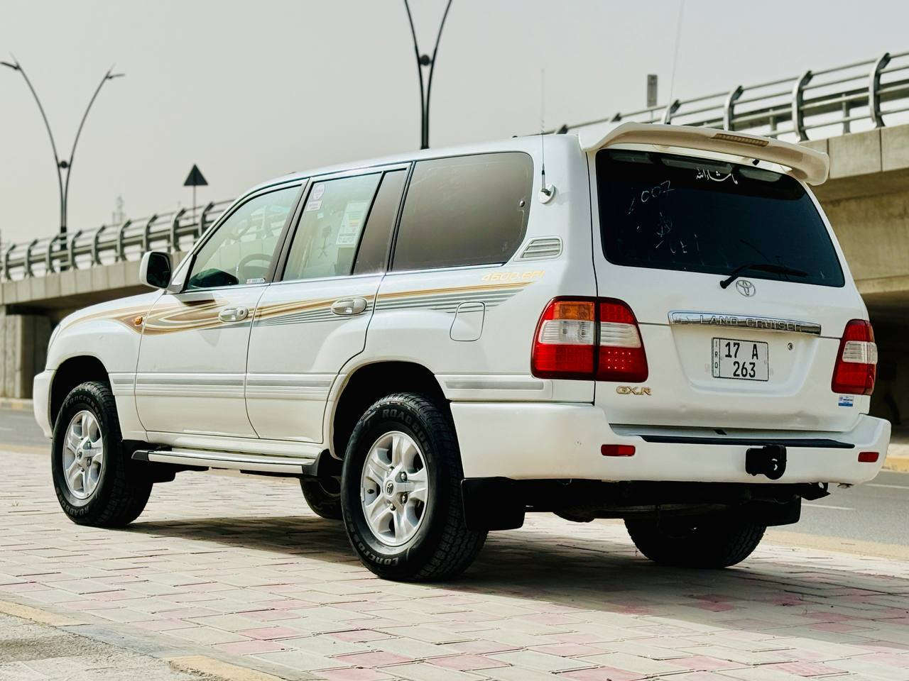 تويوتا لاندكروزر 2007 مونيكا GXR
اللون أبيض صدفي
فول مواصفات
ثلاجة، أربع جامات أوتو
، تبريد مركزي
شاشة آيباد،  كلش حلوة
السيارة باقيـة بلاديه حساسات خلفيه كامره خلفيه كشن كهربائي
سياره كفاله عامه من كلشي سونار مرفق بل منشور

ما بيها صرف ولا دخان
 
گير ومكينة بشرط
نظيفة كلش وما بيها أي خلل
4 تايرات جديد ،  ما تحتاج شي
السعر 195 ورقه وبيهه مجال بسيط مراوس ترهم حسب قناعه 

شرط تحويل رقم مثنى النكليزي

رقم الهاتف ***********
مكاني نجف الاشرف
