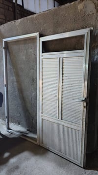 باب وجرجوبه المنيوم وباسكل وقنفتين للتواصل 07808190099