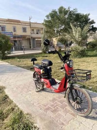 دراجة شحن • حجم ٢٤ • بطاريات جديدة