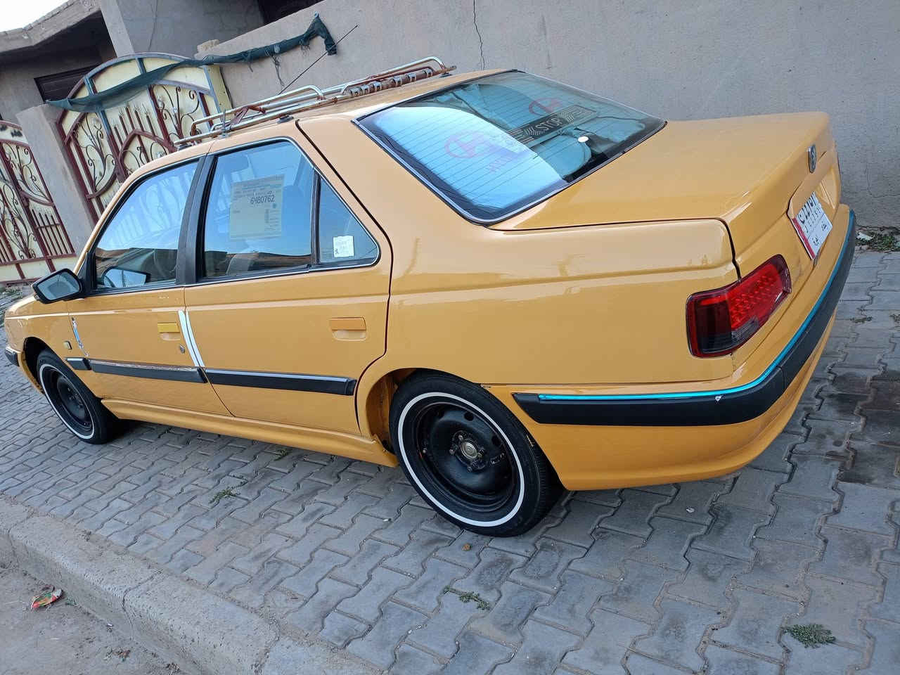 سلام عليكم بيجو بارص موديل 15
كير ومكينه خير من الله مكينه فرنسي
تبريد منظومه جديده مصفره هيئه وغرامه 
ضربتها جاملغ اليسر الخلفي سعر 47 بيها مجال 
العنوان اليوسفيه رقم الهاتف ***********
