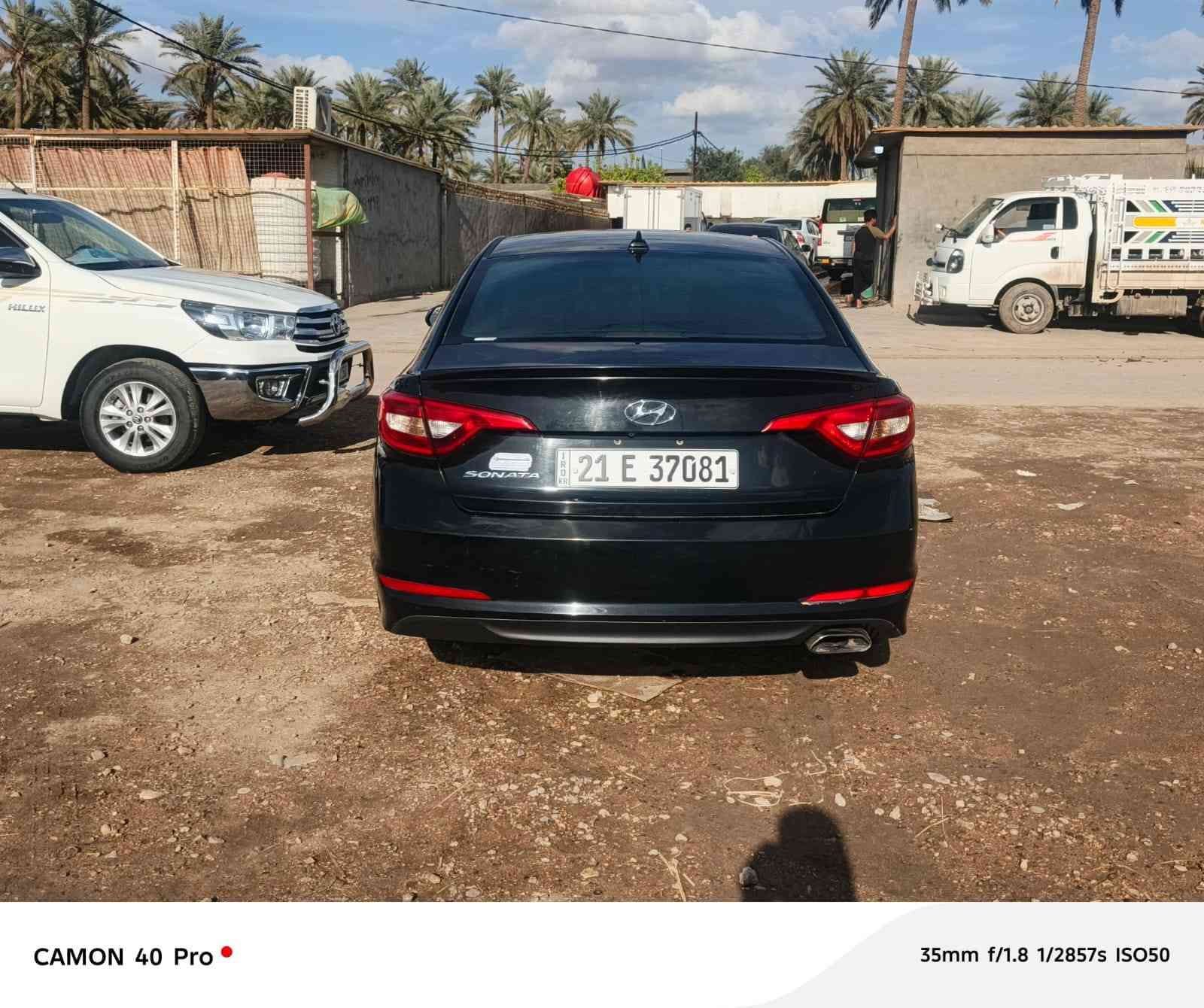 سلام عليكم اخوان سوناتا موديل 2016 رقم سليمانية دولي للبيع وارد أمريكي بيه قطعتين جاملغ وبنيد السعر 125 ورقه مكان السيارة بابل الكفل حيدر مالك  *********** بغداد, العراق
