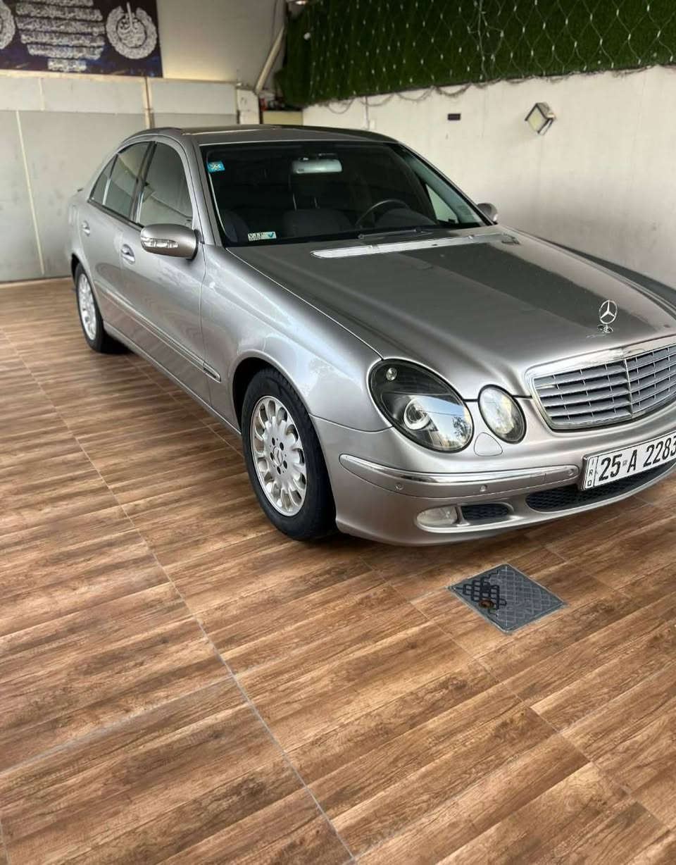 سلام عليكم 
مارسدس 2003 كفاله عامه وارد يابان مسويله ادامه من كلشي 

E211

E320 
سياره جديده بمعنا الكلمه برغي ما عوزه فول عدا الفتحه 
سعر خاص))
استفسار اكثر ***********
