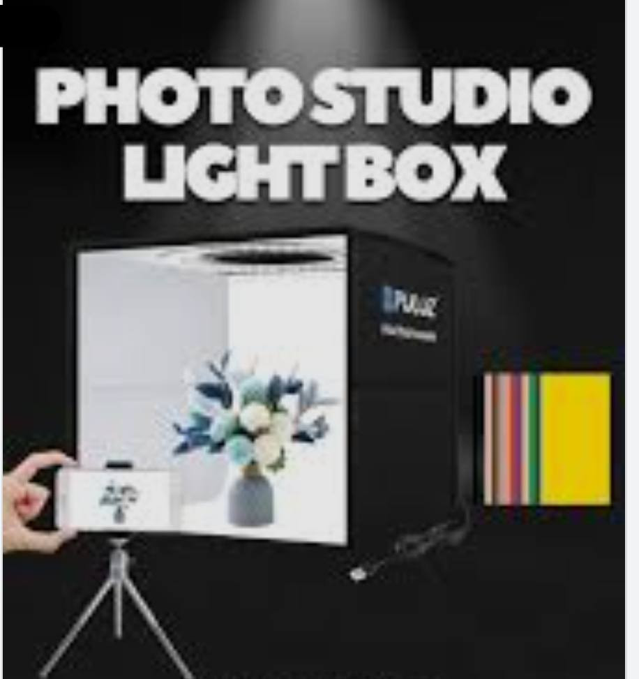 بوكس تصوير إحترافي قياس 40×40 مع خلفيات ورق ملون السعر 25 واصل


**إذا كنت صاحب هذا الإعلان وتريد حذفه لأي سبب، رجاءا أرسل رسالة إلى الدعم الفني**