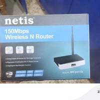 راوتر netis سعر القطعة ١٠تالاف يوجد توصيل  كميه مفتوح  رقمي 0777308134...
